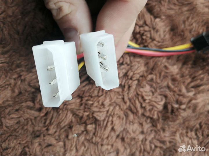 Разветвитель 2 Molex на 6 Pin