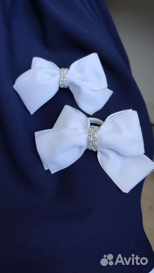 Банты на 1 сентября, заколки, наборы в школу