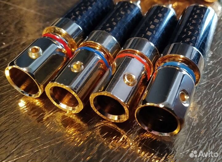 Коннекторы и кабели RCA высококачественные