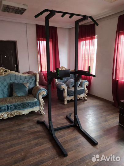 Турник брусья пресс 3 в 1 напольный цельносварной