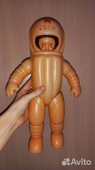 Игрушка Космонавт дутыш СССР