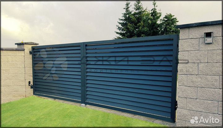 Забор жалюзи