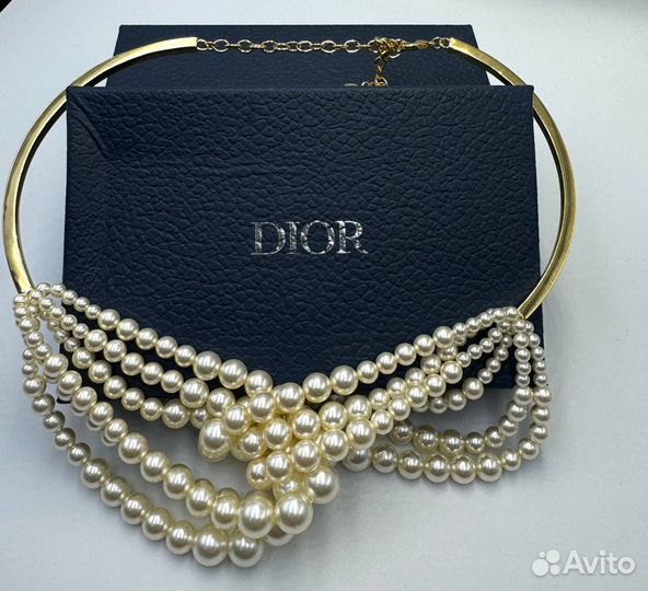 Колье dior