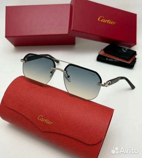 Очки солнцезащитные cartier мужские