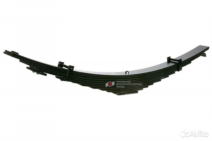 Рессора передняя 12-и л. урал-55571 без ушка чмз