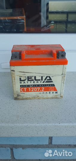 Аккумулятор для мотоцикла Delta CT 1207.2