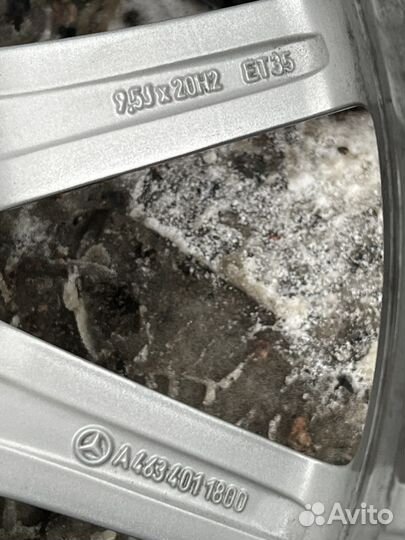 Колеса Mercedes G W463 G-klass R20 оригинал