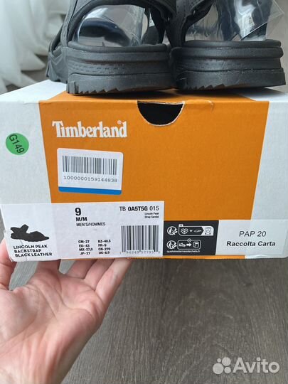 Сандалии мужские Timberland оригинал