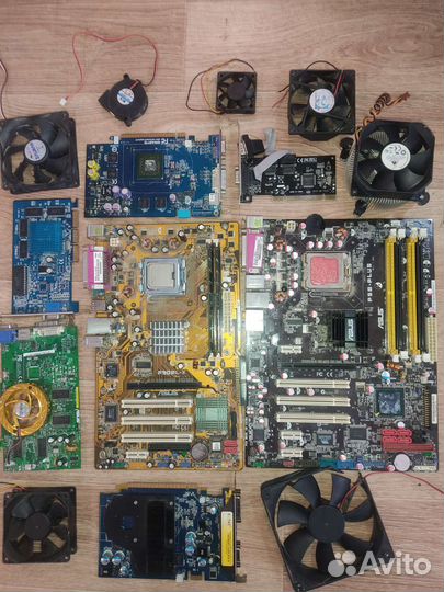 Материнская плата процессор