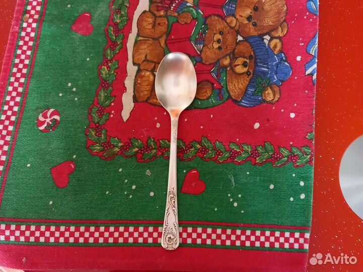 Ложка детская мельхиор