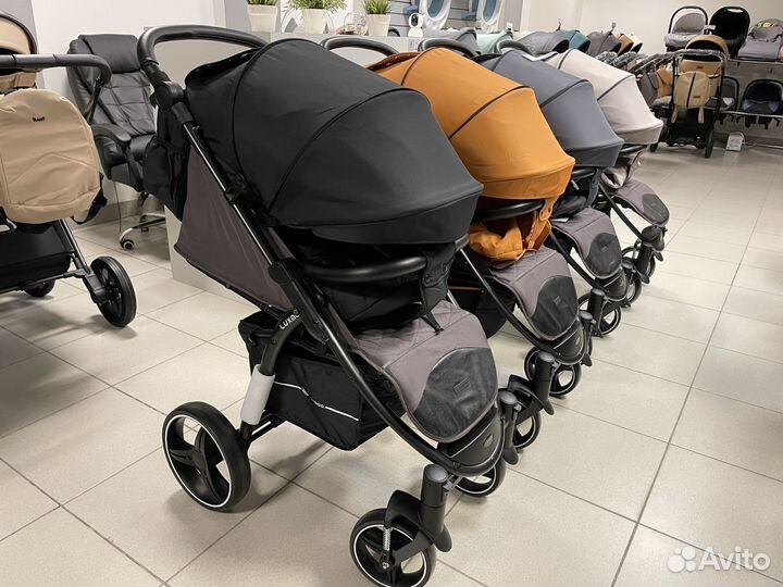 Прогулочная коляска всесезонная большие колеса