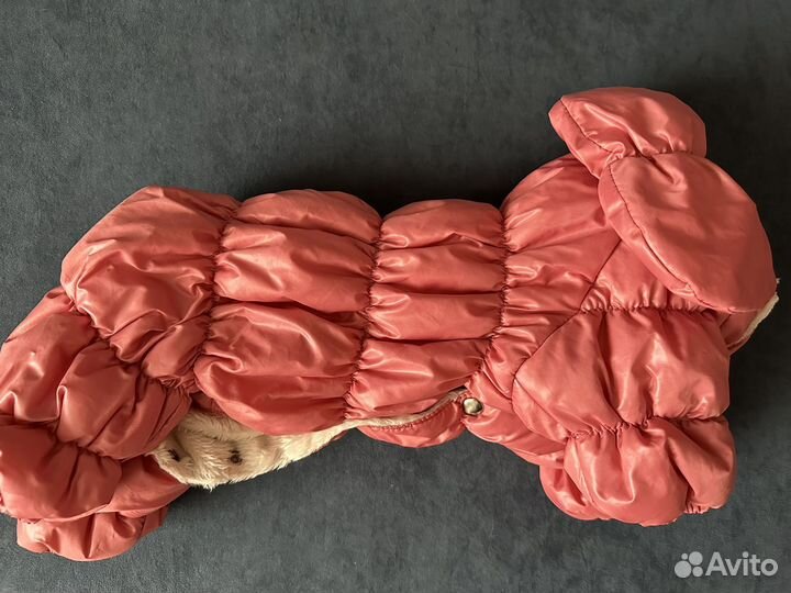 Комбинезон зимний для средней собаки