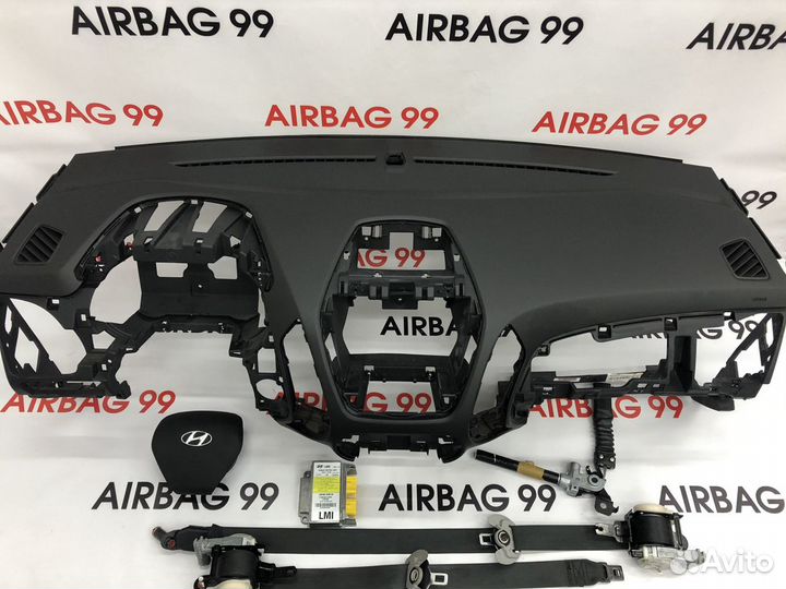 Комплект безопасности AirBag на Hyundai IX35