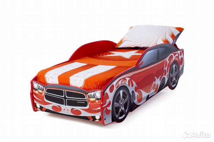 Детская Кровать машинка. light 160*70