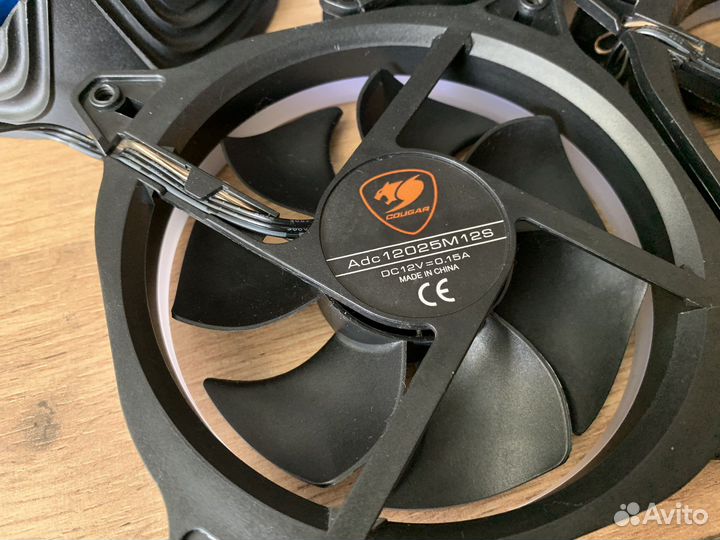 Корпусные вентиляторы Cougar RGB 120 мм/Gammax