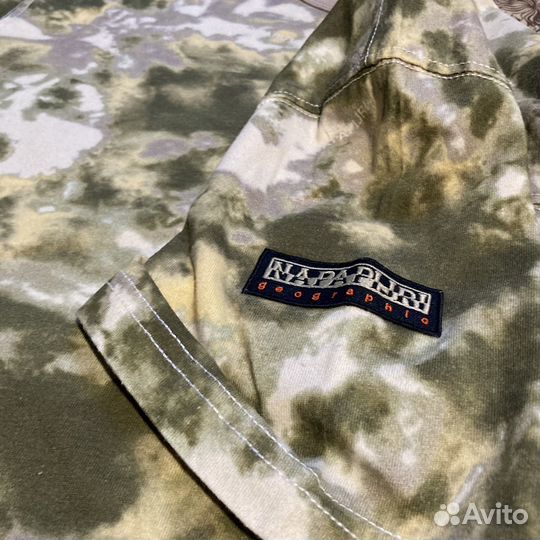 Футболка мужская napapijri camo оригинал