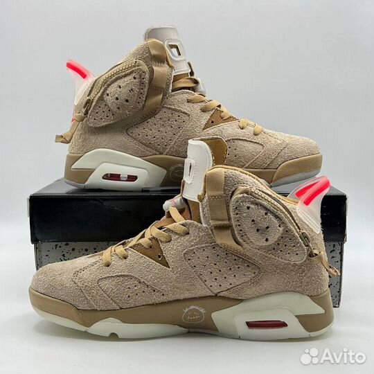 Кроссовки Nike Air Jordan 6 Retro x Travis Scott