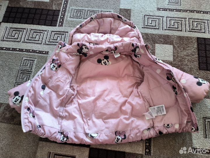 Куртка демисезонная для девочки 86 Disney