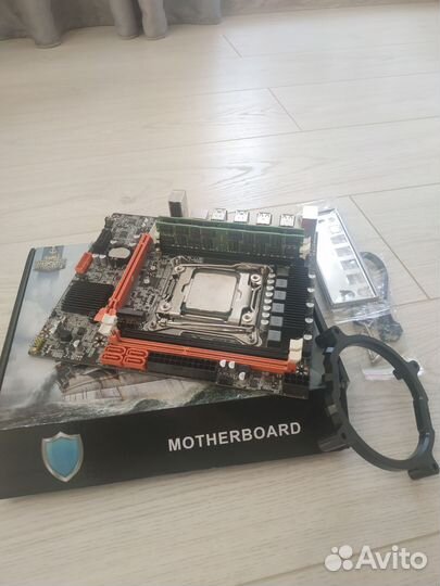 X99 комп мать+проц(xeon E5 2673v3 -12 ядер) +32 гБ