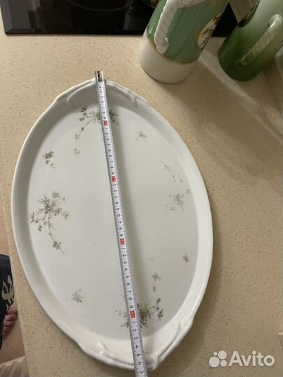 Блюдо поднос Гарднер 1850-1870 гг