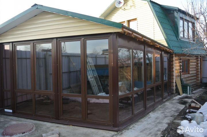 Остекление беседки от производителя