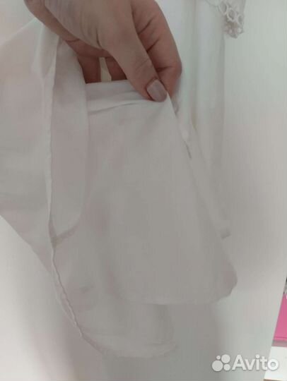 Платье летнее, льняное, для девочки