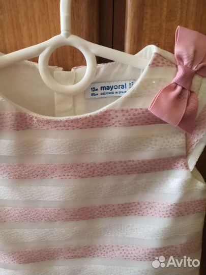 Платье для девочки 80