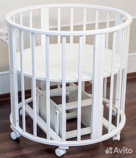 Кровать трансформер с маятником и матрасами