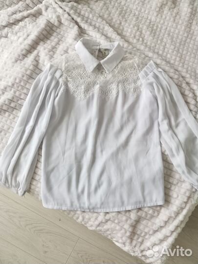 Школьные блузки пакетом 8 штук