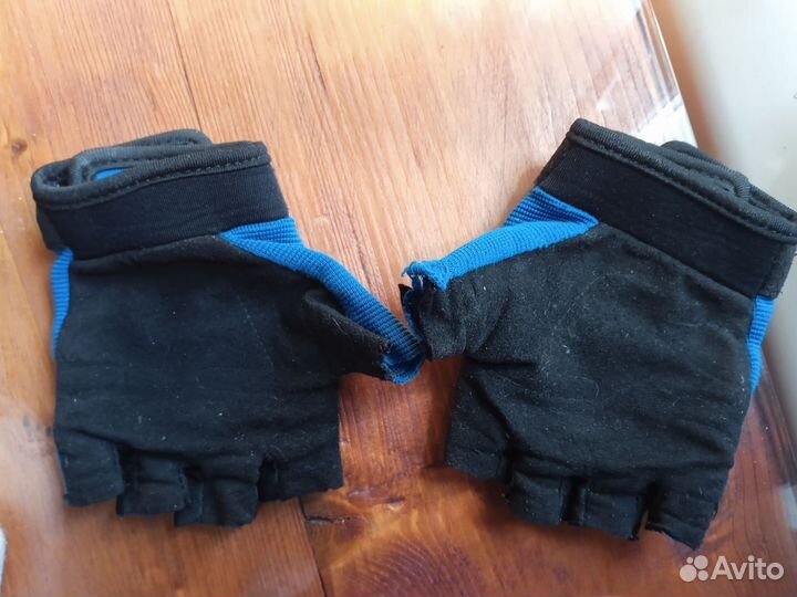 Детские перчатки без пальцев для велика, 5-7 лет