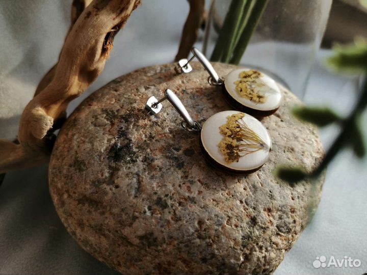 Серьги и кулон 