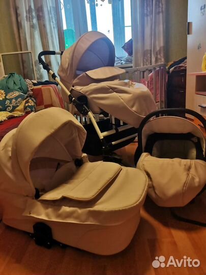 Коляска 3 в 1 indigo