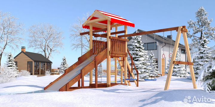 Детская площадка Савушка 4 Сезона 3