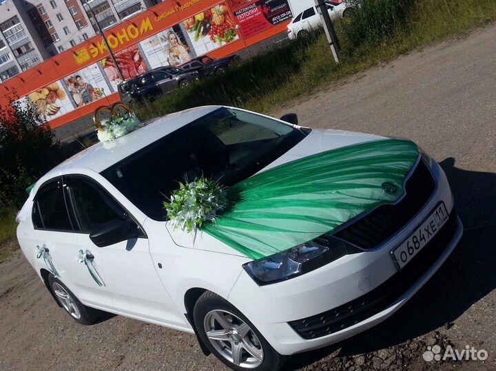 Украшения для свадебного авто