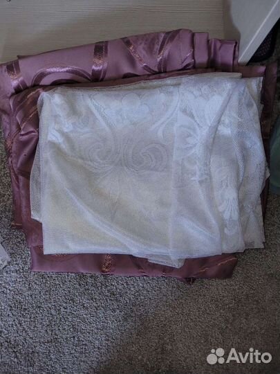 Шторы тюль бу