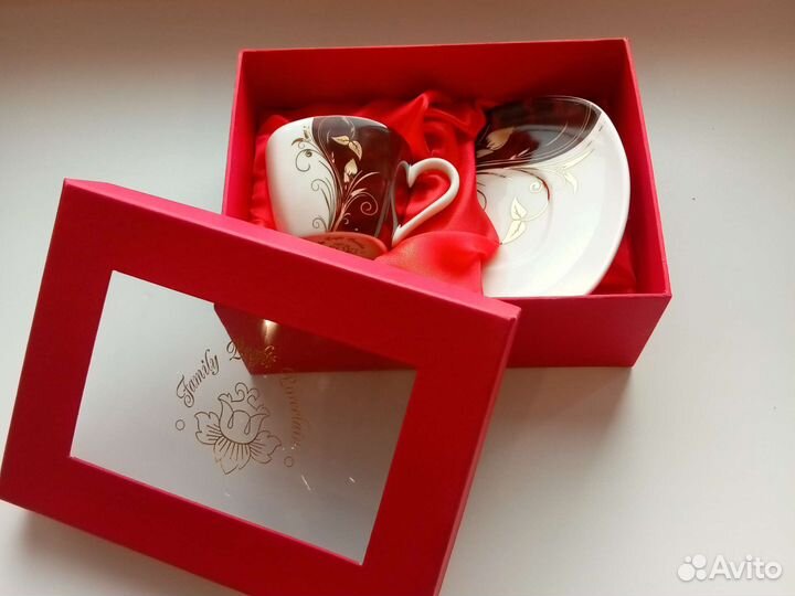 Кофейная чашка в подарочной упаковке