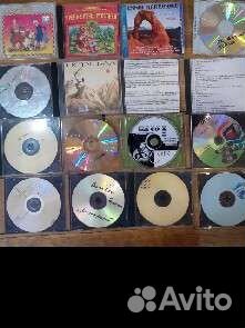 DVD диски с играми, музыкой, фильмами, чистые