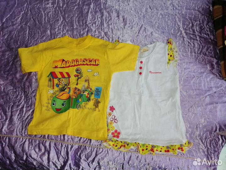 Вещи пакетом для девочки 116