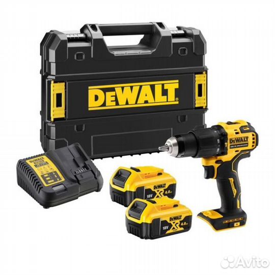 Аккумуляторная дрель-шуруповерт DeWalt DCD709M2T-Q