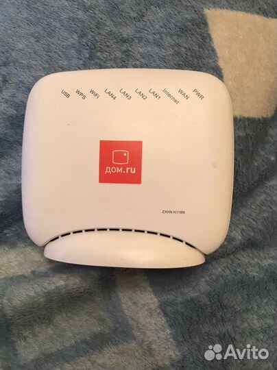 Wifi роутер дом ру