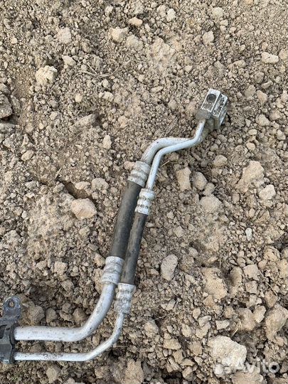 Трубка кондиционера большая двойная Rio 3 Solaris