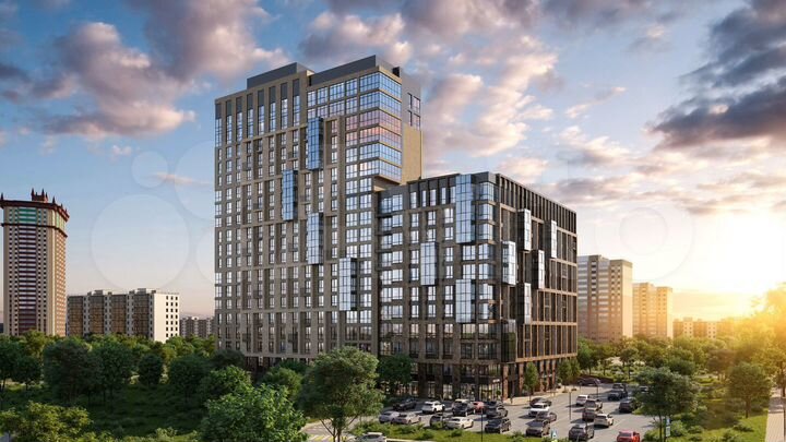 2-к. квартира, 81,5 м², 10/19 эт.