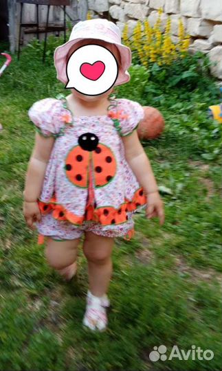 Костюм летний для девочки