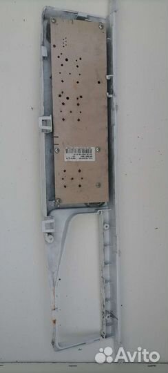 Панель управления настройками стиральной машины