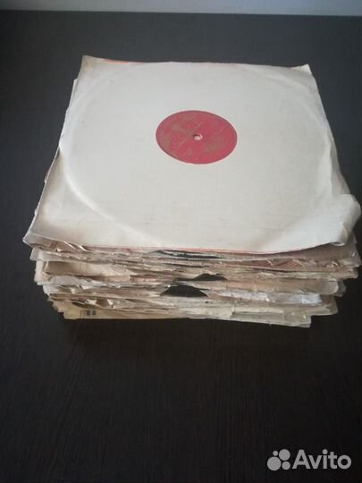 Грампластинки СССР 78 оборотов для патефонов