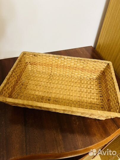 Плетеные корзинки для хранения