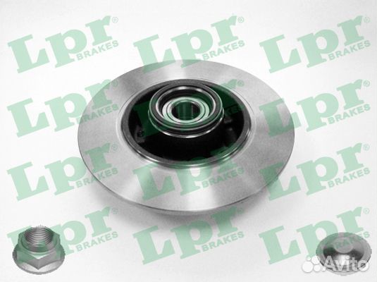 Тормозной диск LPR R1055PCA