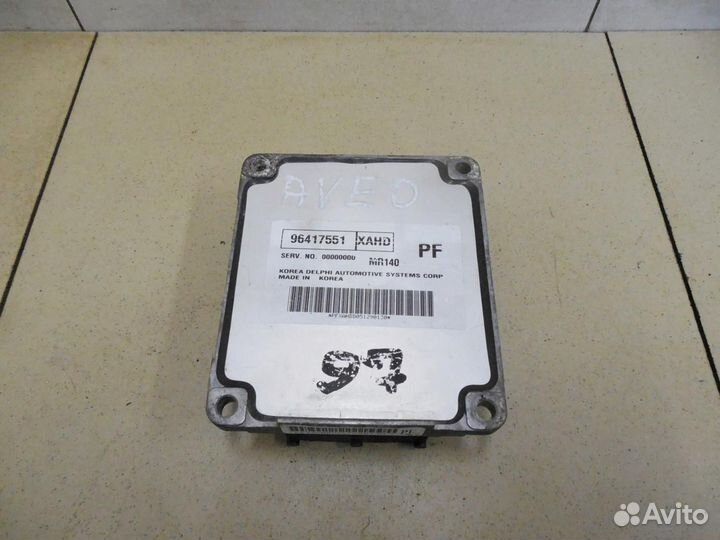 Блок управления двигателем Aveo (T200) 2003-2008