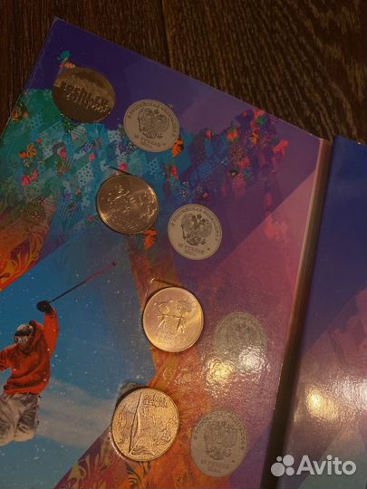 Альбом с монетами сочи 2014