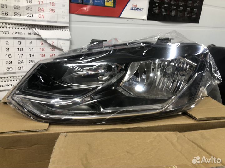 Фары на volkswagen polo с 2019